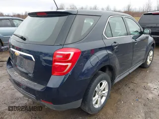 2017 Chevrolet Equinox LS with VIN 2GNALBEK9H1586450, listed as a IAAI auction lot 41938530 with 116,119 mi miles and . Bid and sale history available at DreamBid. Image 4.