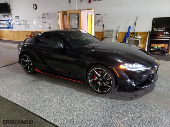 2020 Toyota GR Supra 3.0 with VIN WZ1DB4C04LW023122, listed as a Copart auction lot 50207575 with NaN miles and Clean Title. Bid and sale history available at carsss.com. Image 4.