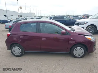 2024 Mitsubishi Mirage ES with VIN ML32AUHJ4RH026788, listed as a IAAI auction lot 41942174 with 3,572 mi miles. Bid and sale history available at carsss.com. Image 12.