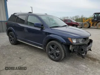 2018 Dodge Journey Crossroad with VIN 3C4PDDGG9JT450103, listed as a Copart auction lot 55134725 with 126,326 mi miles and Salvage Title. Bid and sale history available at DreamBid. Image 4.