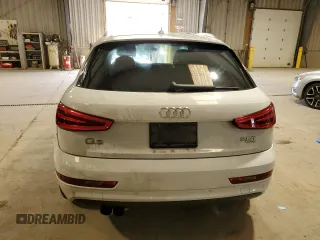 2015 Audi Q3 Prestige with VIN WA1GFCFS8FR012418, listed as a Copart auction lot 56099805 with 136,595 mi miles and Salvage title. Bid and sale history available at DreamBid. Image 6.