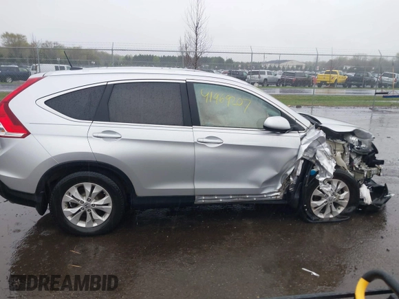 2012 Honda CR-V EX-L with VIN 2HKRM3H71CH508077, listed as a IAAI auction lot 41969207 with 75,768 mi miles. Bid and sale history available at carsss.com. Image 13.