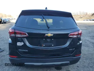 2023 Chevrolet Equinox LT with VIN 3GNAXUEG4PL258314, listed as a Copart auction lot 52106345 with 19,358 mi miles and Salvage Title. Bid and sale history available at DreamBid. Image 6.
