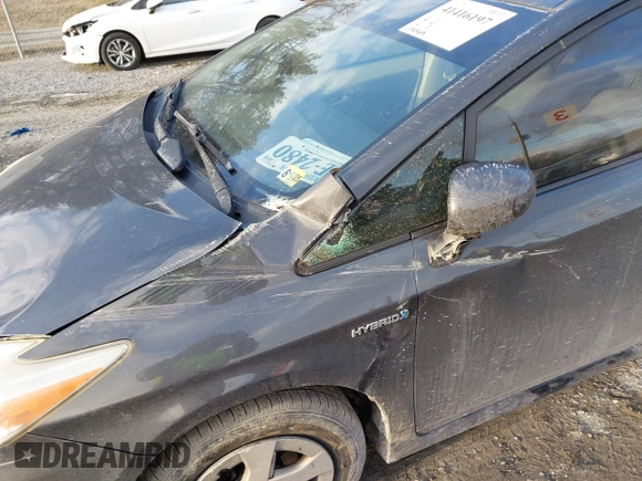 2011 Toyota Prius I with VIN JTDKN3DU9B0253829, listed as a IAAI auction lot 41416197 with 132,469 mi miles and . Bid and sale history available at DreamBid. Image 6.