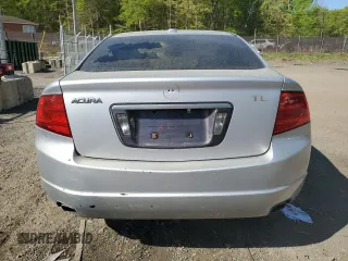 2005 Acura TL with VIN 19UUA66265A080997, listed as a Copart auction lot 53651795 with 87,424 mi miles and Salvage Title. Bid and sale history available at carsss.com. Image 6.