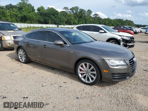 2012 Audi A7 Prestige z VIN WAUSGAFC3CN025880, wystawiony jako Copart lot #58922235 z przebiegiem 148 652 mil mil oraz Szkoda całkowita • Salvage title. Historia ofert i sprzedaży dostępna na DreamBid. Obrazek 4.