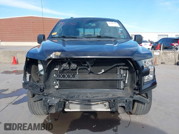 2015 Ford F-150 XL with VIN 1FTEW1CGXFKE82539, listed as a IAAI auction lot 41707753 with 39,880 mi miles and . Bid and sale history available at DreamBid. Image 6.