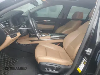 2015 BMW 7 Series 740i with VIN WBAYA6C5XFD826718, listed as a Copart auction lot 86762994 with 181,475 mi miles and Clean title. Bid and sale history available at DreamBid. Image 7.
