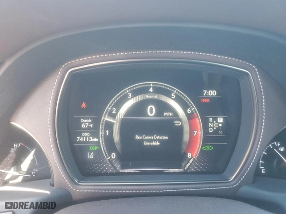 2018 Lexus LS with VIN JTHB51FF3J5003831, listed as a Copart auction lot 44027965 with 74,113 mi miles and Salvage Title. Bid and sale history available at carsss.com. Image 9.