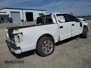 2018 Ford F-150 XL with VIN 1FTEW1CP3JFC91711, listed as a Copart auction lot 49427375 with 115,302 mi miles and Salvage Title. Bid and sale history available at carsss.com. Image 3.