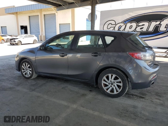 2013 Mazda 3 i Touring with VIN JM1BL1LP3D1736414, listed as a Copart auction lot 53911705 with 159,570 mi miles and Salvage Title. Bid and sale history available at carsss.com. Image 2.