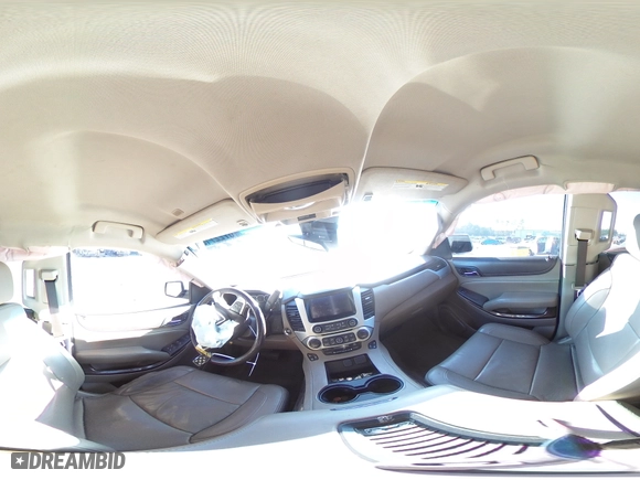2017 GMC Yukon SLT with VIN 1GKS1BKC3HR124882, listed as a Copart auction lot 87227134 with 0 miles and Salvage Title. Bid and sale history available at carsss.com. Image 15.