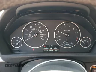 2014 BMW 3 Series 320i with VIN WBA3B1C59EK132901, listed as a Copart auction lot 50407035 with 91,615 mi miles and Salvage Title. Bid and sale history available at carsss.com. Image 9.