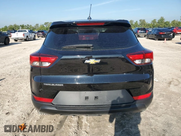 2023 Chevrolet TrailBlazer LS with VIN KL79MMS20PB182120, listed as a Copart auction lot 71603094 with 8,346 mi miles and Salvage Title. Bid and sale history available at DreamBid. Image 6.