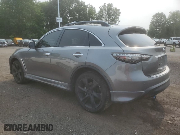 2012 Infiniti FX with VIN JN8AS1MW1CM154415, listed as a Copart auction lot 59461745 with 141,803 mi miles and Salvage title. Bid and sale history available at DreamBid. Image 2.