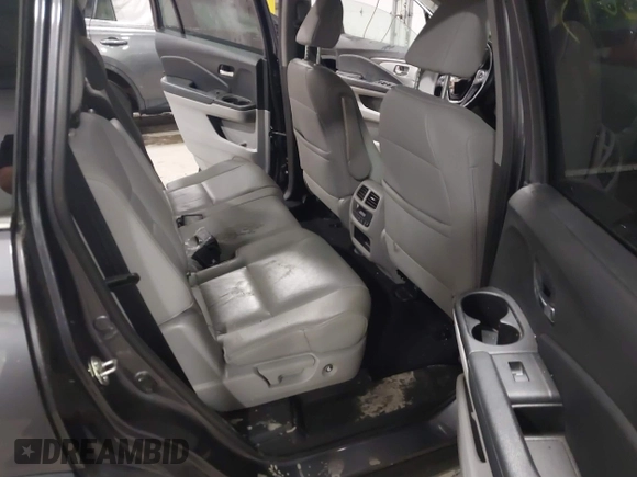 2017 Honda Pilot EX-L with VIN 5FNYF6H51HB080796, listed as a IAAI auction lot 40702843 with Not Provided miles and . Bid and sale history available at DreamBid. Image 8.