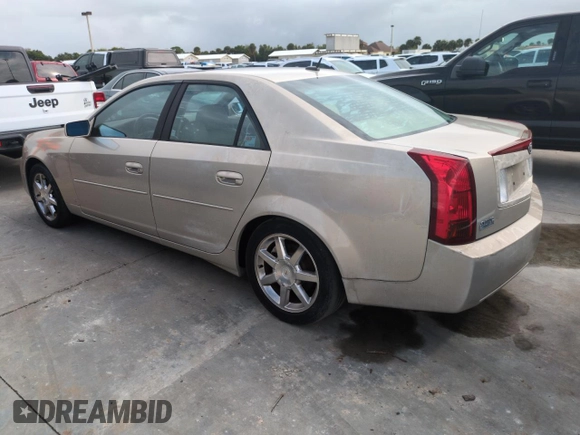2007 Cadillac CTS with VIN 1G6DP577770173136, listed as a Copart auction lot 74588524 with 0 mi miles and Salvage Title. Bid and sale history available at carsss.com. Image 2.