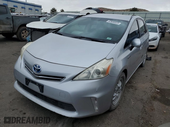 2012 Toyota Prius Two with VIN JTDZN3EU8C3085940, listed as a Copart auction lot 54402494 with 206,604 mi miles and Salvage Title. Bid and sale history available at DreamBid. Image 1.