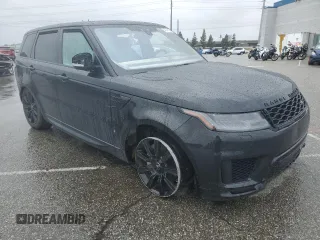 2021 Land Rover Range Rover Sport HSE Silver Edition with VIN SALWR2SU6MA755710, listed as a Copart auction lot 49348185 with 42,871 mi miles and Salvage title. Bid and sale history available at DreamBid. Image 4.