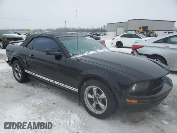 2005 Ford Mustang Deluxe z VIN 1ZVFT84N355220696, wystawiony jako Copart lot #43260575 z przebiegiem 158 180 mil mil oraz Nie do naprawy • Non repairable. Historia ofert i sprzedaży dostępna na DreamBid. Obrazek 4.
