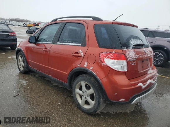 2009 Suzuki SX4 with VIN JS2YB413495103036, listed as a Copart auction lot 45547875 with 135,090 mi miles and Salvage Title. Bid and sale history available at carsss.com. Image 2.