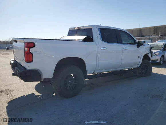 2019 Chevrolet Silverado 1500 LTZ with VIN 3GCUYGEL5KG262794, listed as a Copart auction lot 48676305 with 79,811 mi miles and Salvage Title. Bid and sale history available at carsss.com. Image 3.