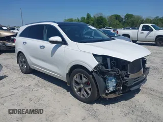 2016 Kia Sorento SX z VIN 5XYPK4A53GG183618, wystawiony jako IAAI lot #41976663 z przebiegiem 141 355 mil mil oraz . Historia ofert i sprzedaży dostępna na DreamBid. Obrazek 1.