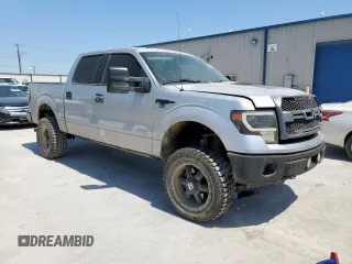 2014 Ford F-150 XL with VIN 1FTFW1ET2EKD73201, listed as a Copart auction lot 52908655 with 245,012 mi miles and Salvage Title. Bid and sale history available at carsss.com. Image 4.