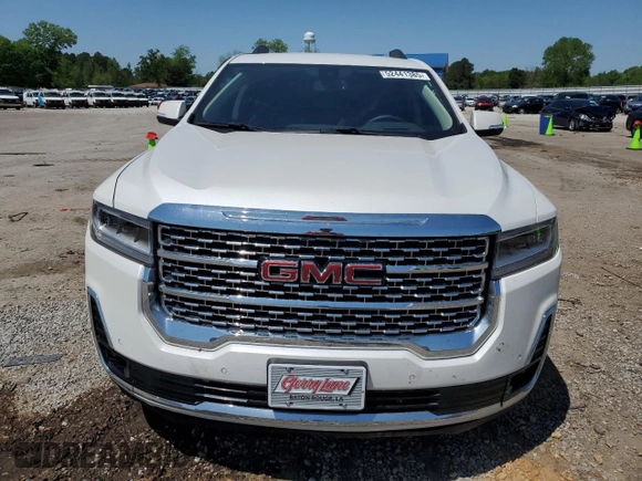 2023 GMC Acadia Denali with VIN 1GKKNPLS6PZ166825, listed as a Copart auction lot 52441385 with 28,864 mi miles and Salvage title. Bid and sale history available at DreamBid. Image 5.