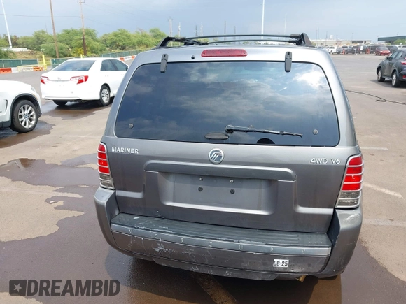 2006 Mercury Mariner Luxury with VIN 4M2YU57166KJ17723, listed as a IAAI auction lot 41818695 with 136,881 mi miles and . Bid and sale history available at DreamBid. Image 16.