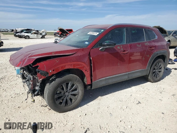 2024 Mazda CX-50 S Select with VIN 7MMVABAMXRN197744, listed as a Copart auction lot 49289375 with 9,224 mi miles and Salvage Title. Bid and sale history available at DreamBid. Image 1.