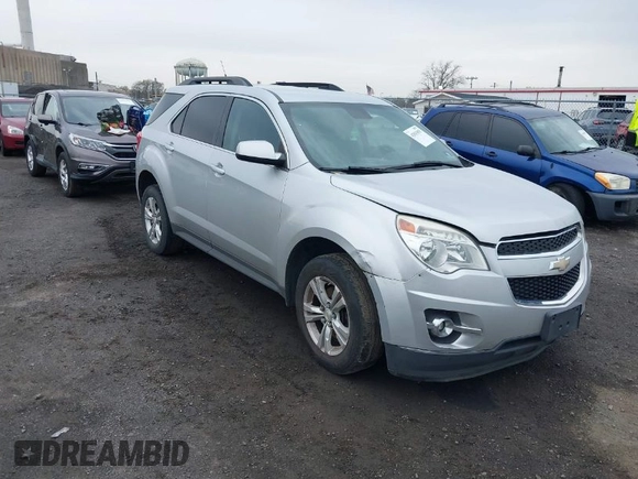 2012 Chevrolet Equinox LT w/2LT with VIN 2GNFLNEK5C6388855, listed as a IAAI auction lot 42035835 with 132,058 mi miles. Bid and sale history available at carsss.com. Image 1.