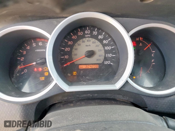 2010 Toyota Tacoma with VIN 3TMLU4EN7AM049157, listed as a Copart auction lot 60904045 with 304,200 mi miles and Clean title. Bid and sale history available at DreamBid. Image 9.