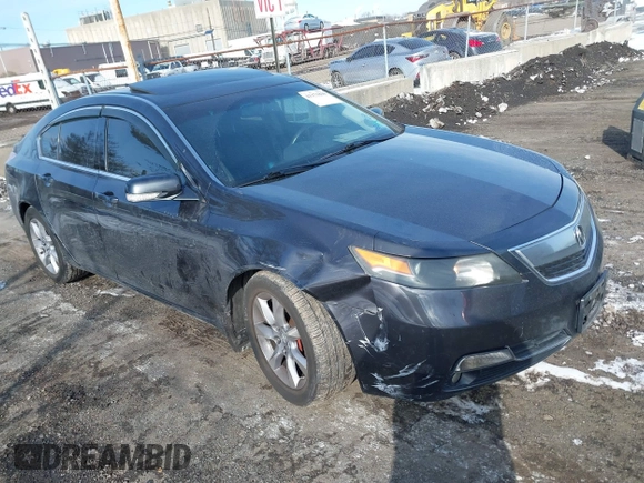 2012 Acura TL Auto z VIN 19UUA8F26CA038449, wystawiony jako IAAI lot #41371830 z przebiegiem 166 355 mil mil oraz . Historia ofert i sprzedaży dostępna na DreamBid. Obrazek 1.