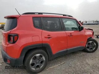 2017 Jeep Renegade Sport with VIN ZACCJAAB3HPF74288, listed as a Copart auction lot 49196735 with 42,468 mi miles and Salvage Title. Bid and sale history available at DreamBid. Image 3.