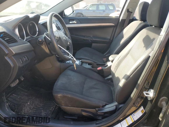 2015 Mitsubishi Lancer SE with VIN JA32V2FW7FU004855, listed as a Copart auction lot 46156835 with 101,011 mi miles and Salvage Title. Bid and sale history available at carsss.com. Image 7.