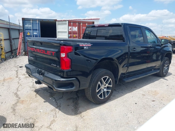 2019 Chevrolet Silverado 1500 LT Trail Boss with VIN 3GCPYFED5KG193055, listed as a IAAI auction lot 42071245 with 74,793 mi miles. Bid and sale history available at carsss.com. Image 4.