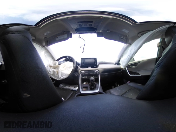 2019 Toyota RAV4 XLE with VIN JTMW1RFV4KD022612, listed as a IAAI auction lot 41717134 with 52,190 mi miles. Bid and sale history available at carsss.com. Image 19.