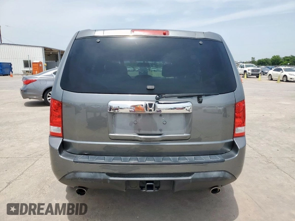 2012 Honda Pilot EX-L with VIN 5FNYF4H54CB057929, listed as a Copart auction lot 56916425 with 122,834 mi miles and Clean title. Bid and sale history available at DreamBid. Image 6.