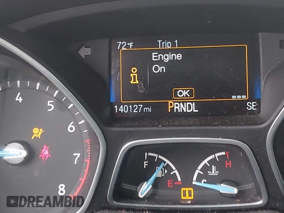 2018 Ford Focus SE with VIN 1FADP3F25JL265039, listed as a IAAI auction lot 42352050 with 140,127 mi miles and . Bid and sale history available at DreamBid. Image 15.
