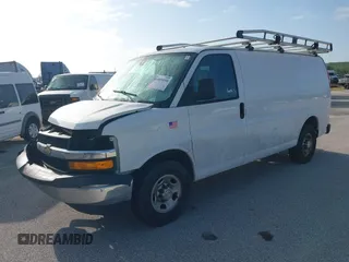 2019 Chevrolet Express Cargo Van with VIN 1GCWGAFG5K1254736, listed as a IAAI auction lot 41880050 with 136,132 mi miles. Bid and sale history available at carsss.com. Image 21.