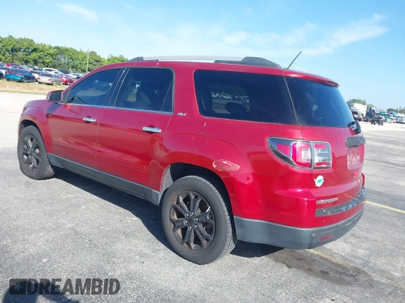 2014 GMC Acadia SLT with VIN 1GKKRRKD5EJ112902, listed as a IAAI auction lot 41736816 with 201,284 mi miles. Bid and sale history available at carsss.com. Image 3.