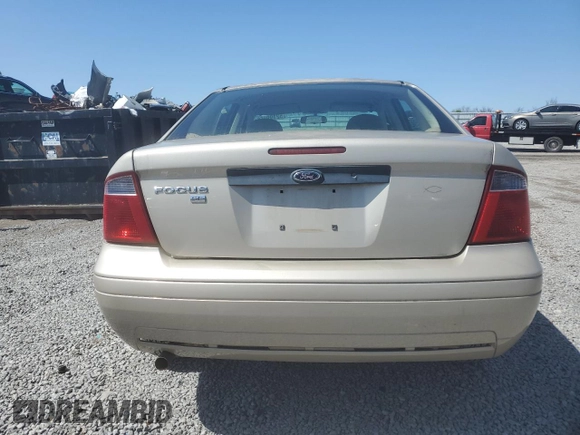 2007 Ford Focus S with VIN 1FAHP34N07W157501, listed as a Copart auction lot 52199965 with 60,369 mi miles and Salvage Title. Bid and sale history available at carsss.com. Image 6.