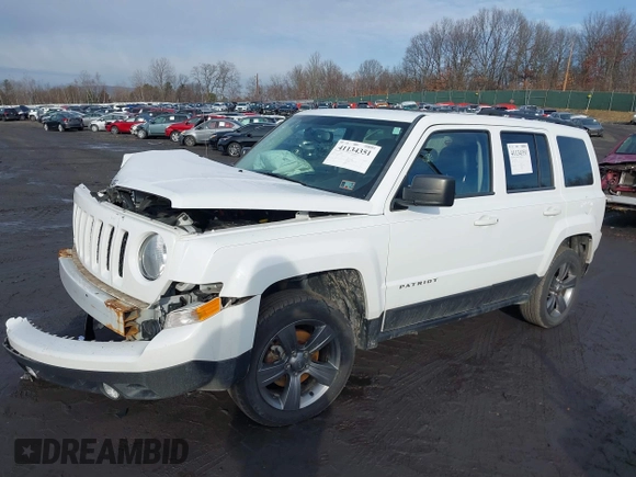 2015 Jeep Patriot High Altitude with VIN 1C4NJRFB7FD417682, listed as a IAAI auction lot 41134351 with 102,729 mi miles and . Bid and sale history available at carsss.com. Image 17.