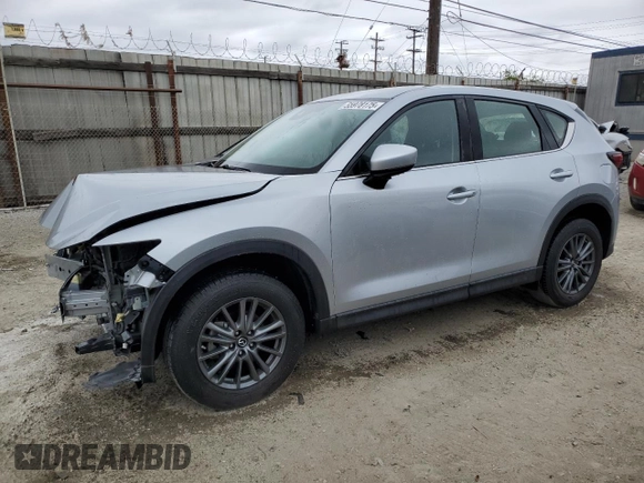 2019 Mazda CX-5 Sport with VIN JM3KFABM8K1565789, listed as a Copart auction lot 55978175 with 42,392 mi miles and Salvage Title. Bid and sale history available at DreamBid. Image 1.