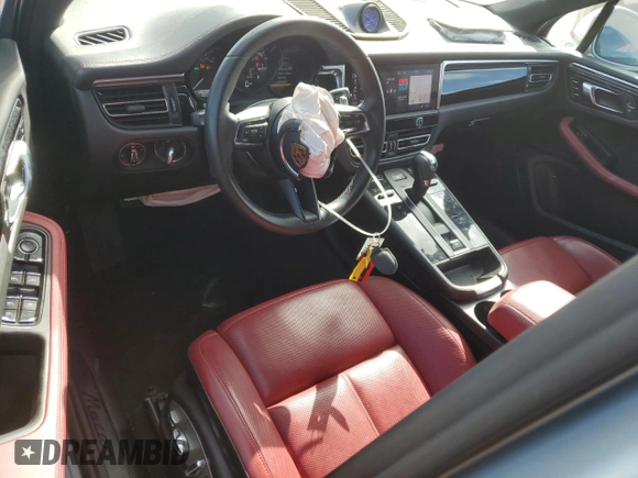 2022 Porsche Macan z VIN WP1AA2A57NLB05971, wystawiony jako Copart lot #43400275 z przebiegiem 28 092 mil mil oraz Szkoda całkowita • Salvage title. Historia ofert i sprzedaży dostępna na DreamBid. Obrazek 8.