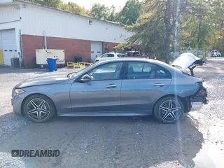 2024 Mercedes-Benz C 300 with VIN W1KAF4HB1RR162332, listed as a IAAI auction lot 40528259 with 512 mi miles and . Bid and sale history available at DreamBid. Image 14.