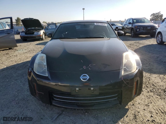 2008 Nissan 350Z Touring with VIN JN1BZ34D68M703767, listed as a Copart auction lot 80076924 with NaN miles and Salvage Title. Bid and sale history available at carsss.com. Image 5.