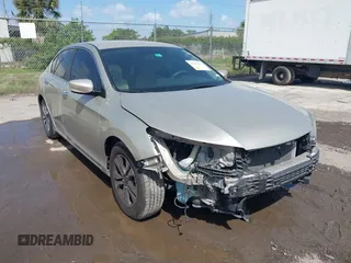 2013 Honda Accord LX z VIN 1HGCR2F34DA106730, wystawiony jako IAAI lot #42010465 z przebiegiem 76 895 mil mil oraz . Historia ofert i sprzedaży dostępna na DreamBid. Obrazek 1.