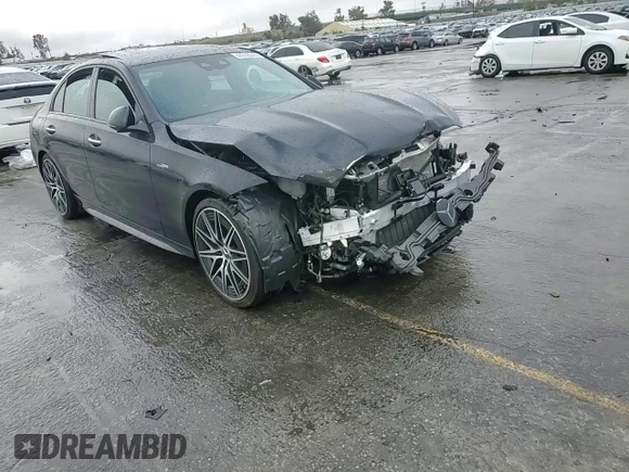 2024 Mercedes-Benz C 43 AMG с VIN W1KAF8HB4RR227455, выставлен на аукционе Copart как лот 44388045 с пробегом Не указан миль и Списание • Salvage title. История ставок и продаж доступна на DreamBid. Изображение 10.